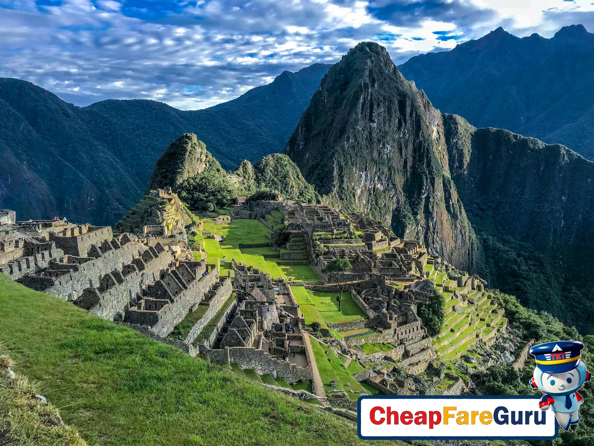 Sun Gate view of Machu Picchu