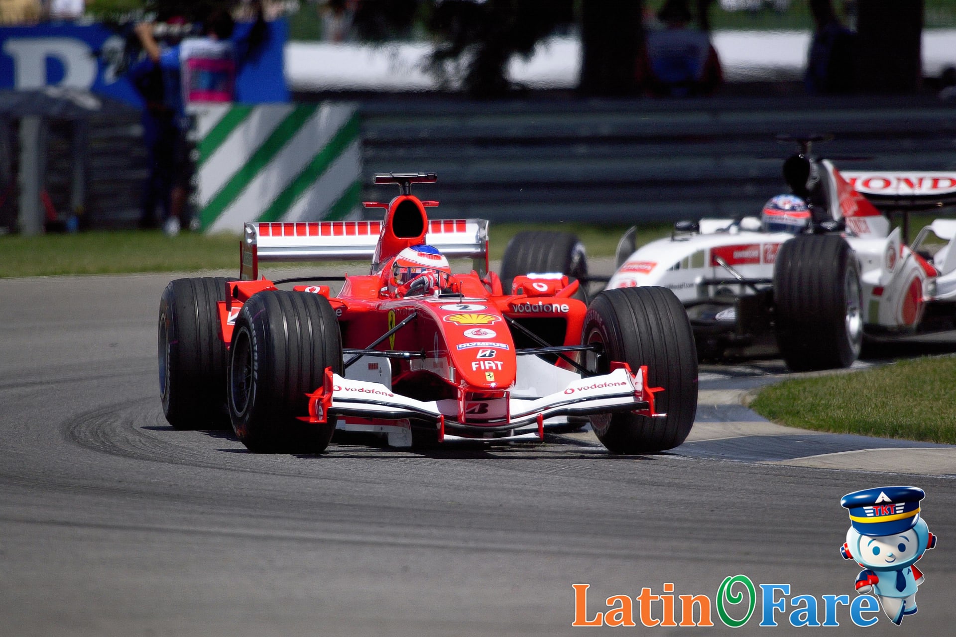 Indianapolis Motor Speedway during the Indy 500