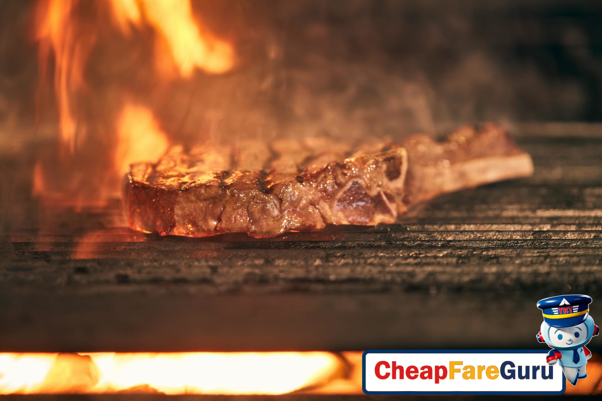 Argentine steak with chimichurri sauce