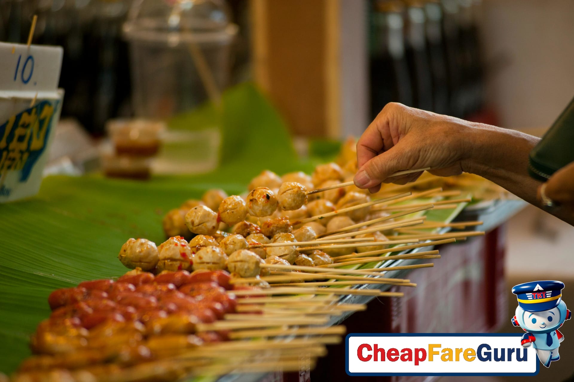 Bangkok street food stall