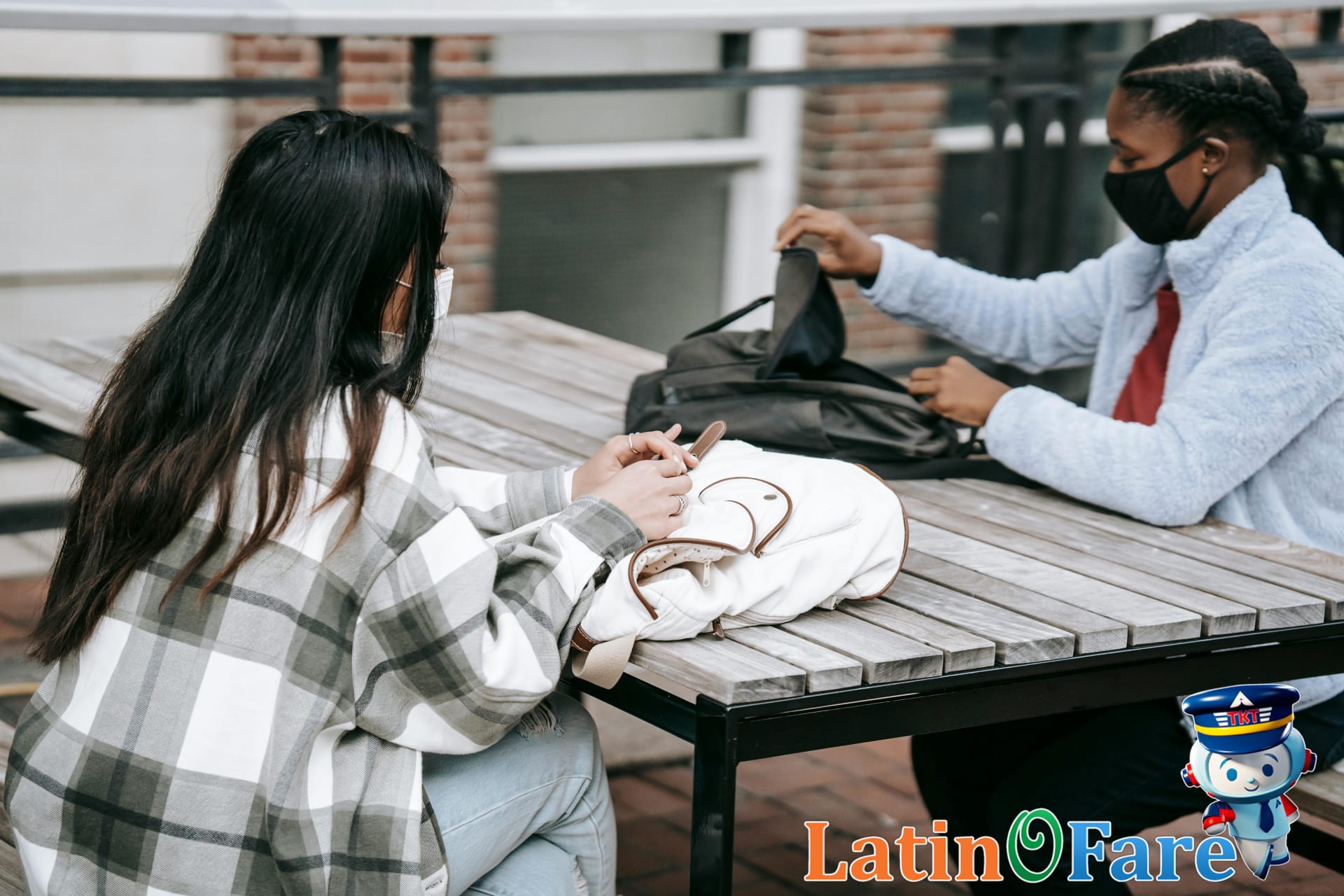 Group of college students practicing safe travel habits during night out on spring break