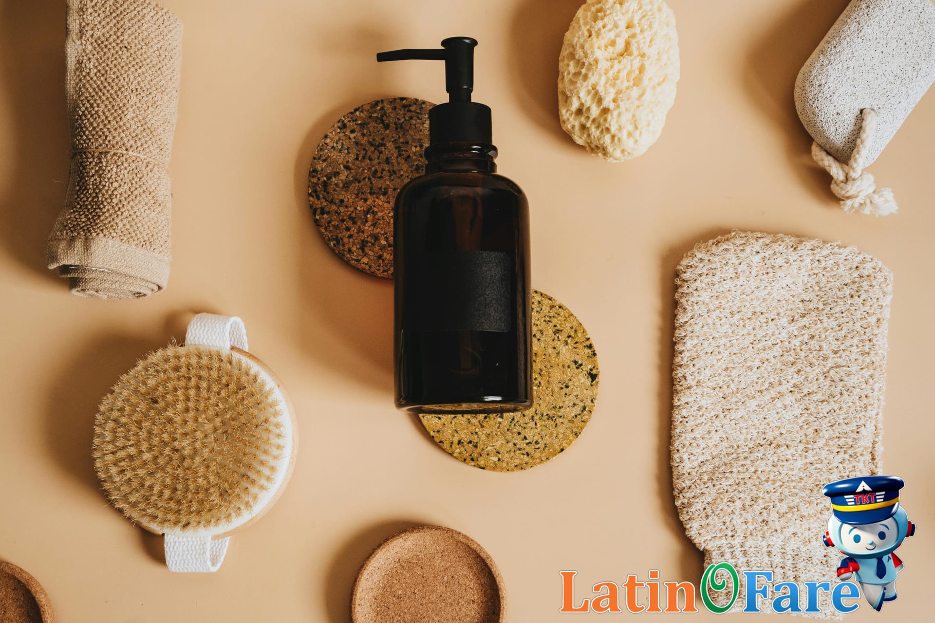 Winter skincare and toiletries essentials packed for cold weather trips.