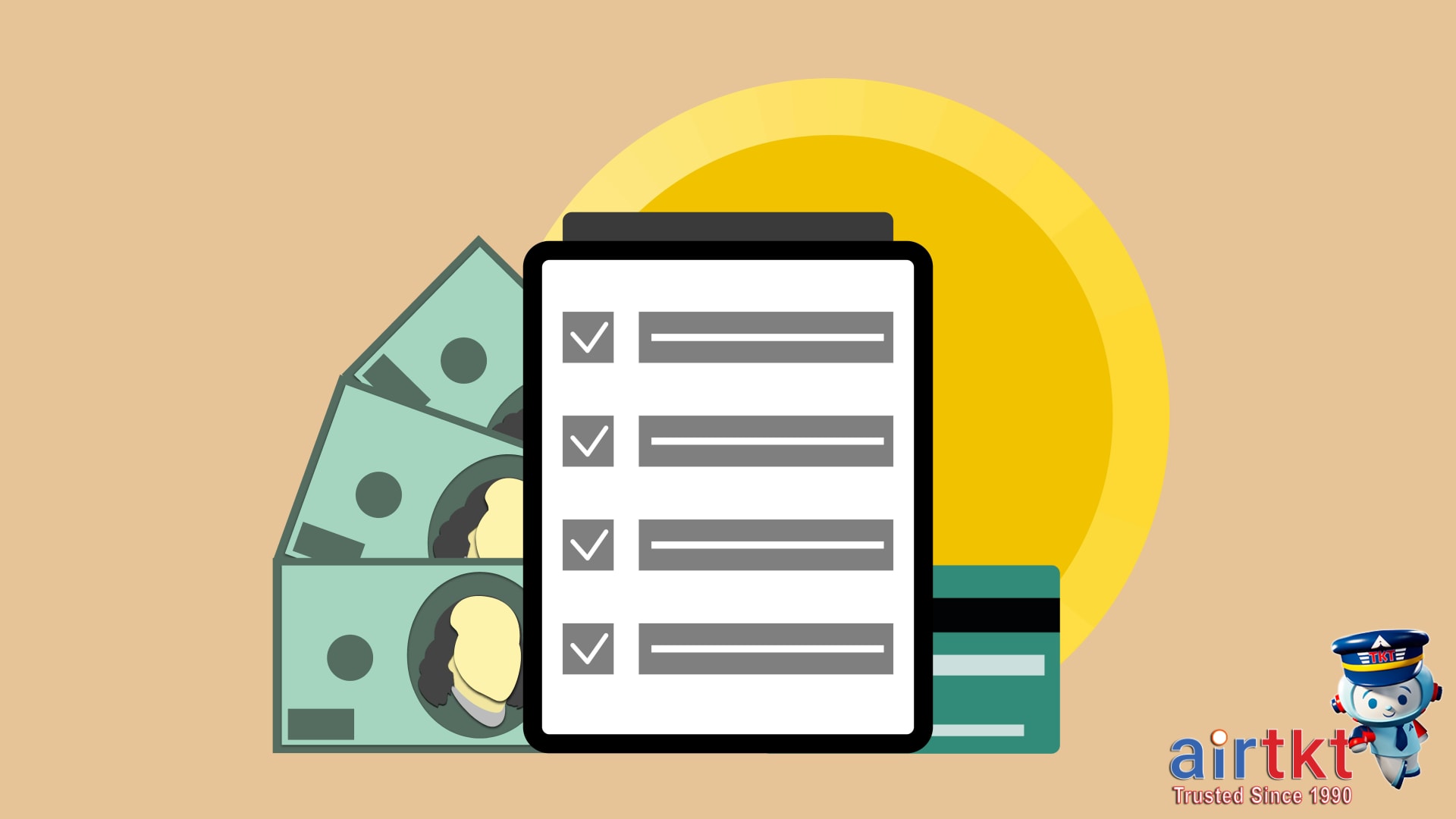 Travelers using budget planning checklist for Coachella festival travel preparations