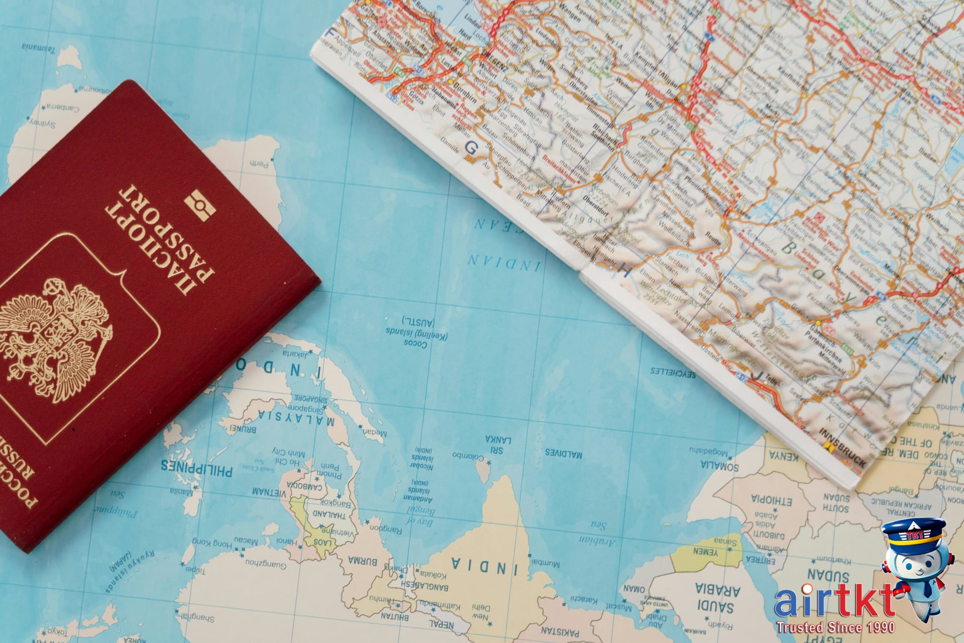 Essential budget travel gear for South America backpackers including map, sturdy bag and water bottle