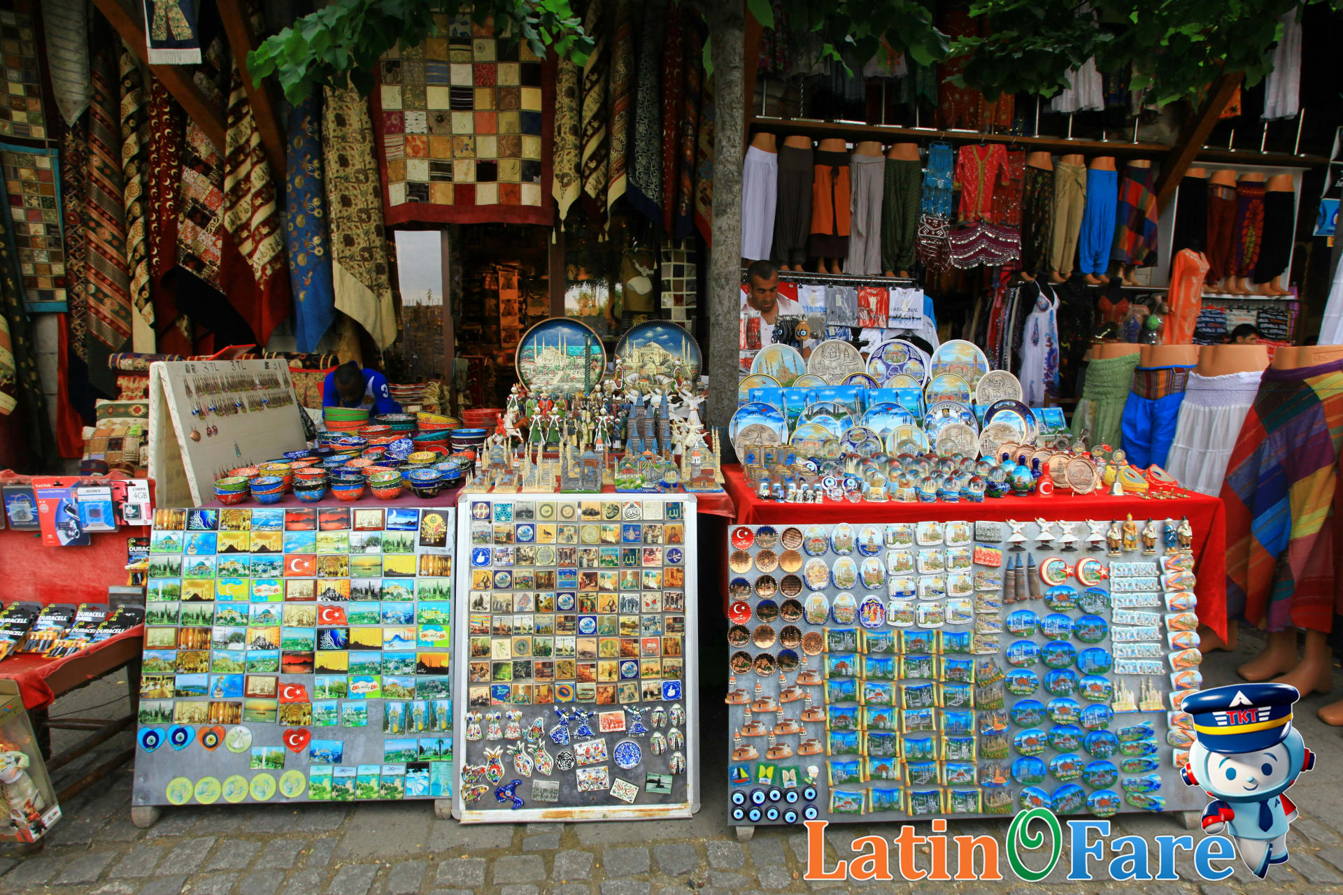 Montevideo craft market with colorful souvenirs, great shopping spot for new visitors