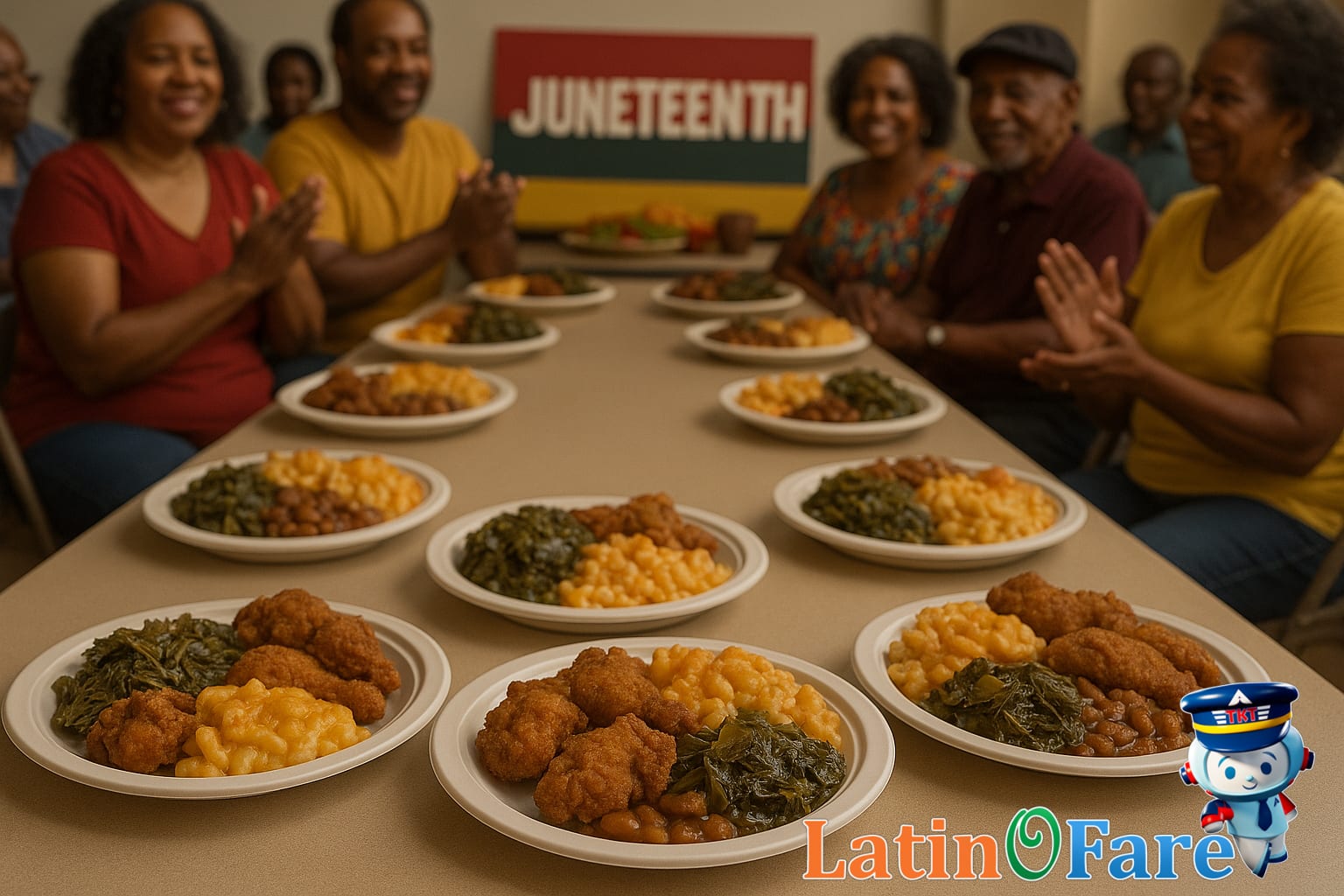 Soul food dinner celebrates African-American cuisine tradition for Juneteenth travel and cultural experience