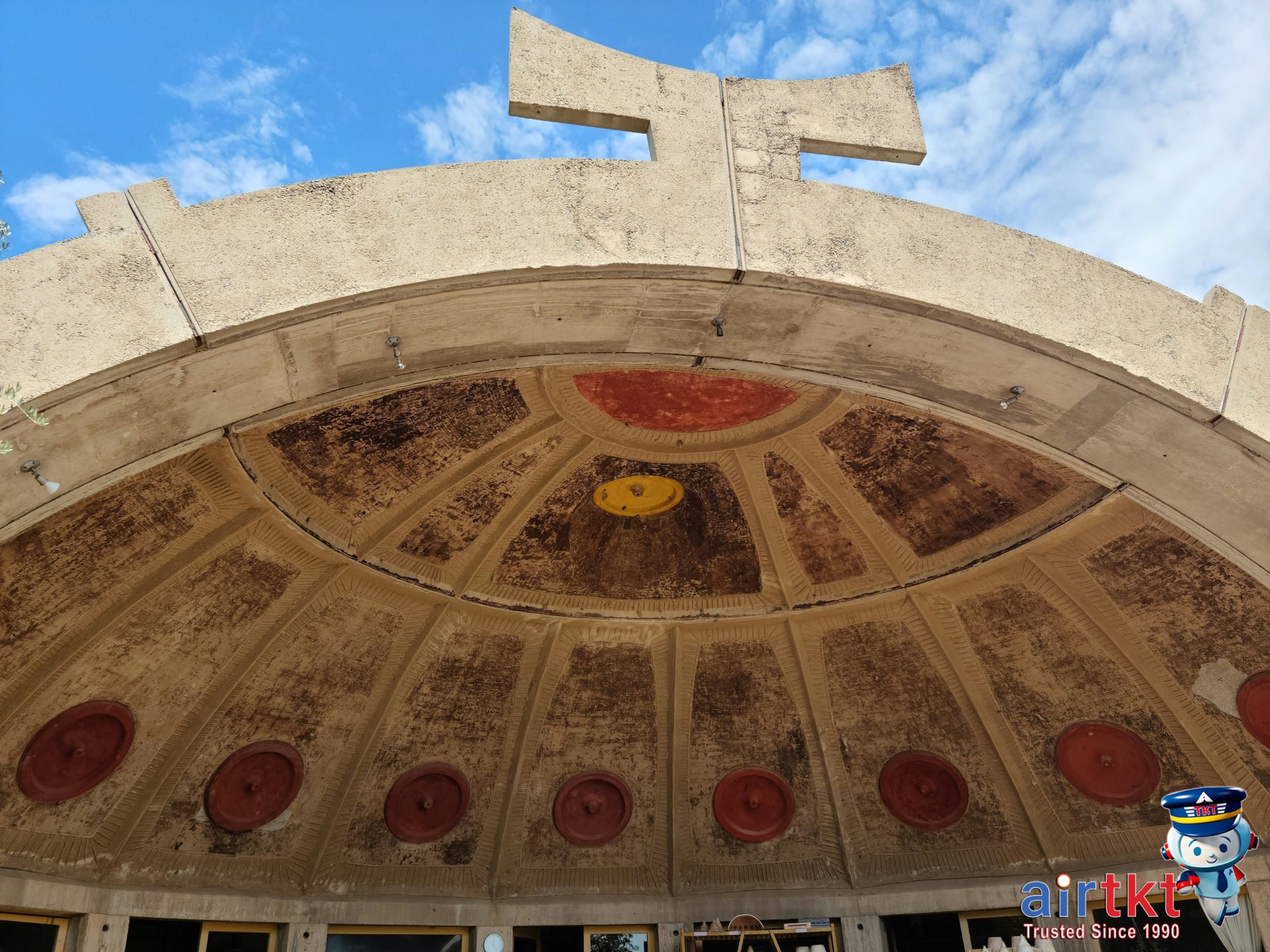 Mount Samat National Shrine dome commemorating WWII heroes in Bataan