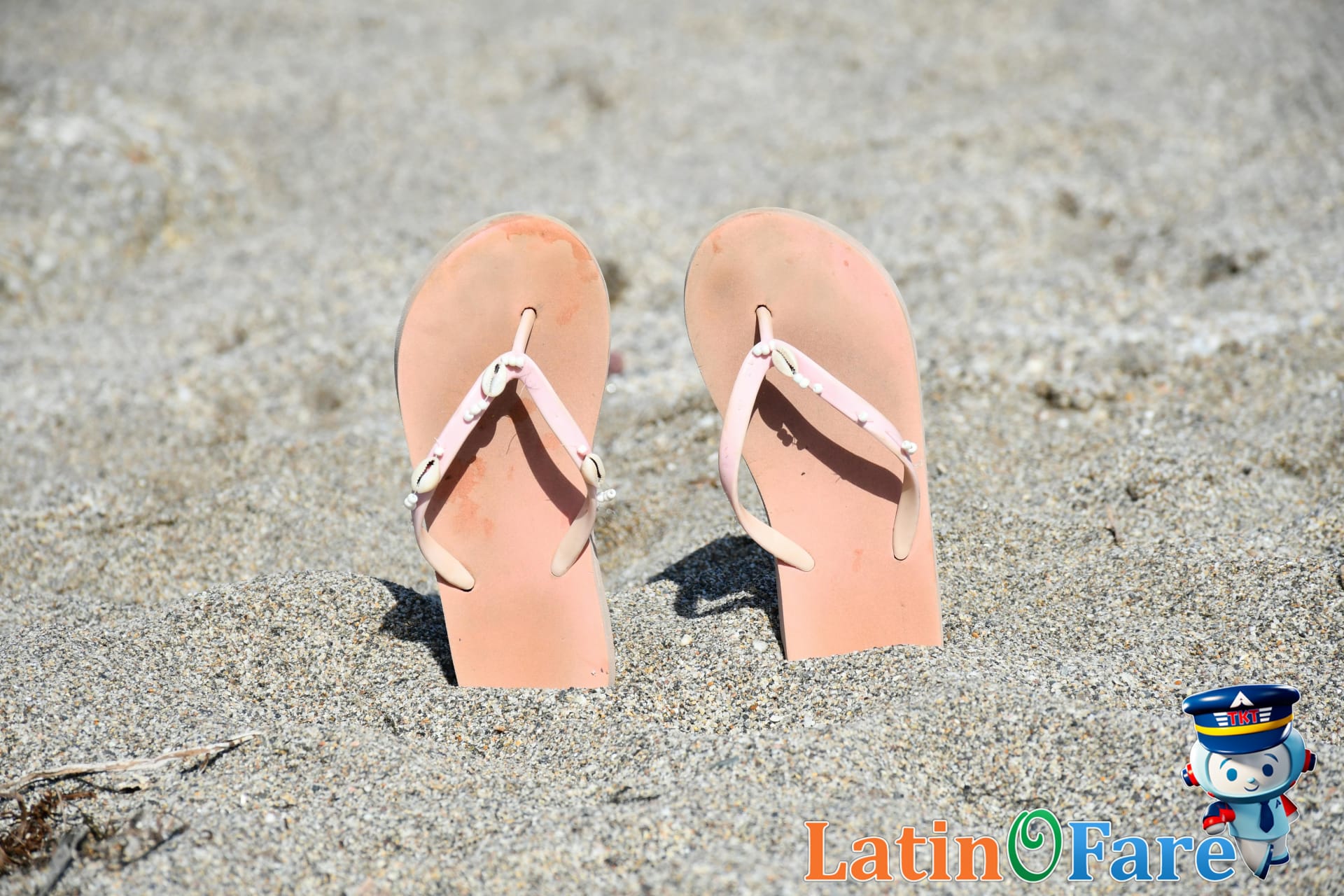 Comfortable footwear options for a tropical beach packing checklist