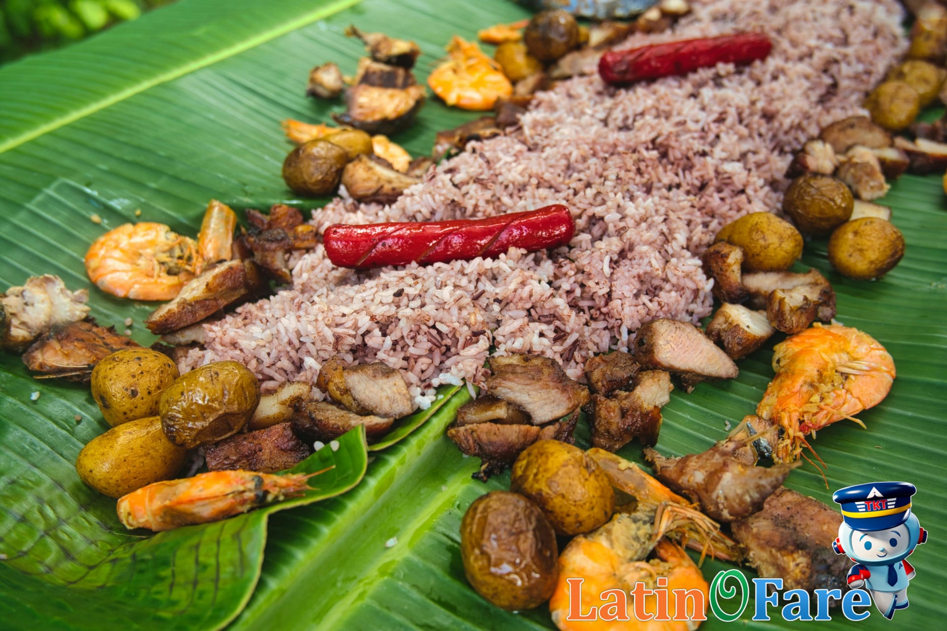 Filipino Independence Day feast with lechon, pancit, and local treats.