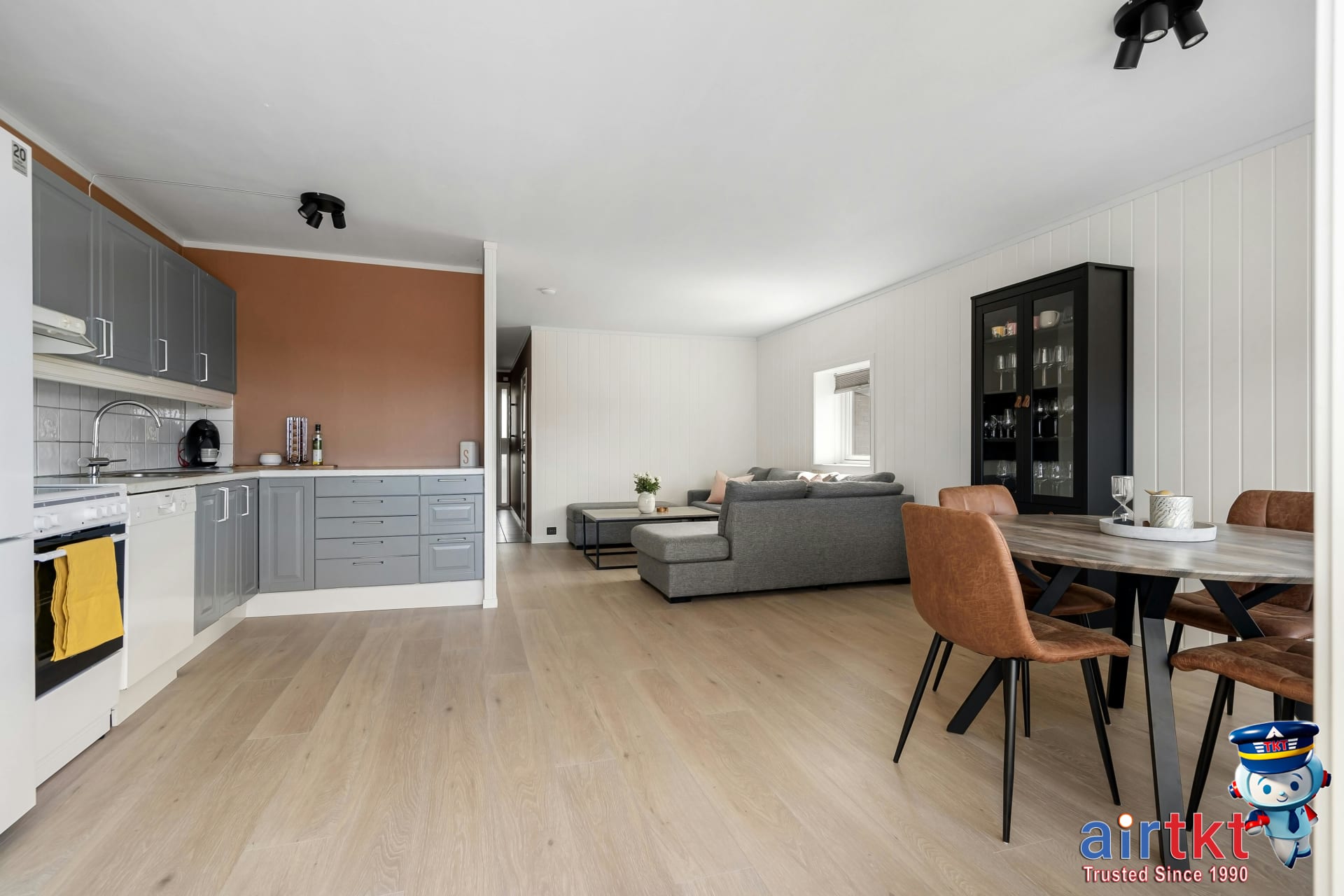 Spacious Airbnb vs hotel room interior comparison highlighting space differences