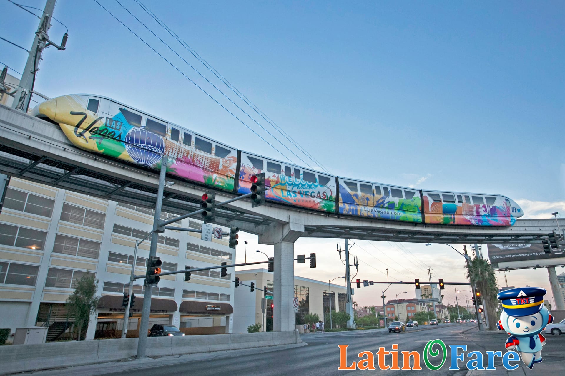 Tourists use Las Vegas Monorail to explore on a budget and save money on transit