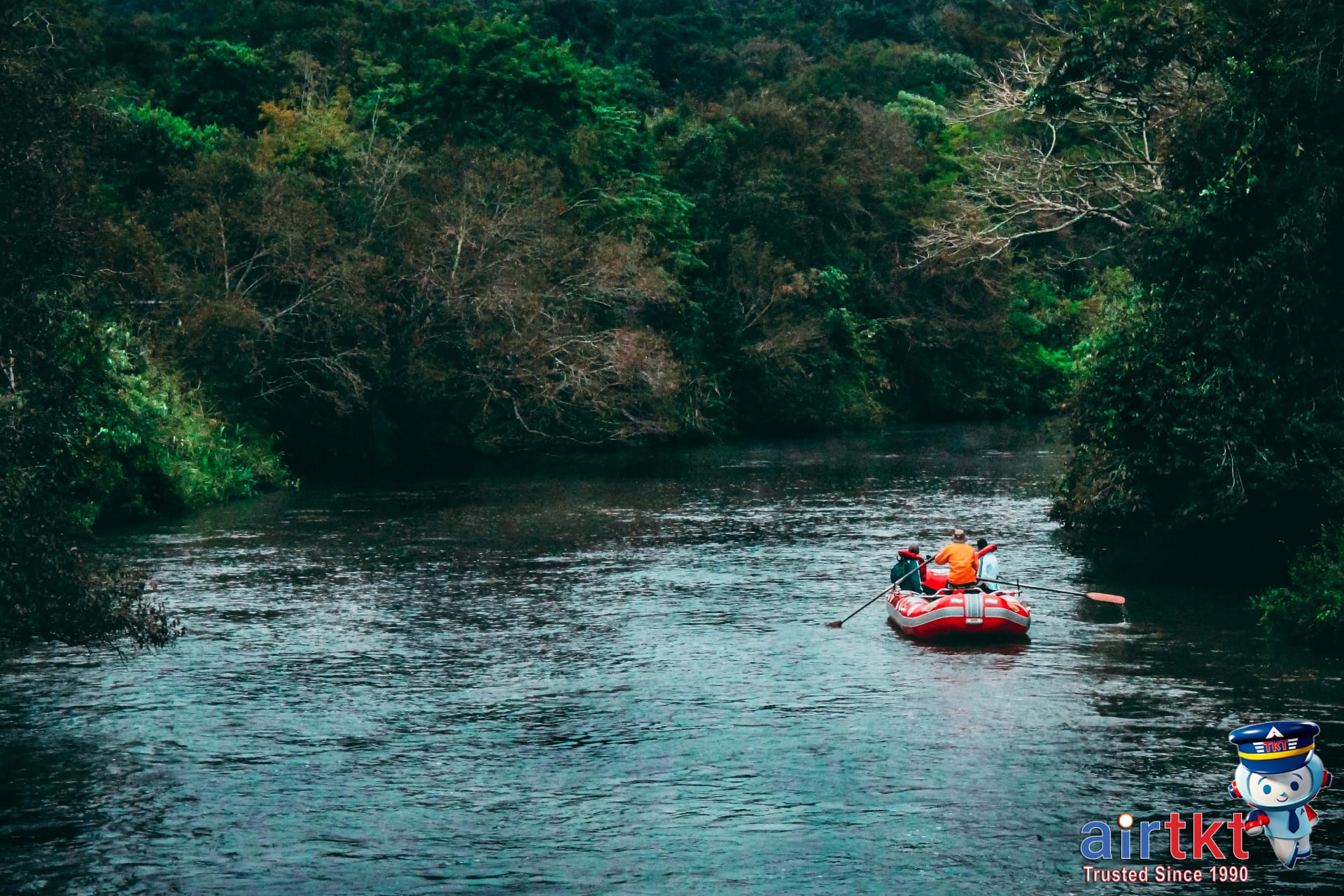 Scenic river in Costa Rica ideal for adventure and combined activities planning
