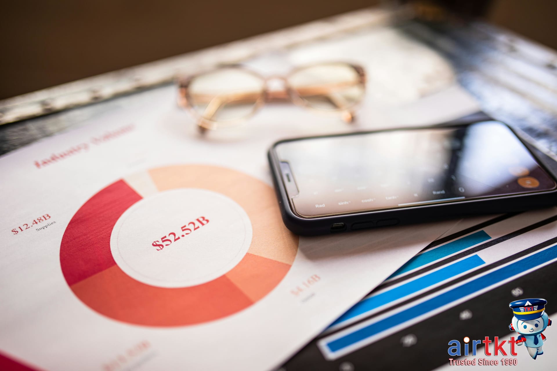Travel budget infographic showing flight and accommodation cost fluctuations