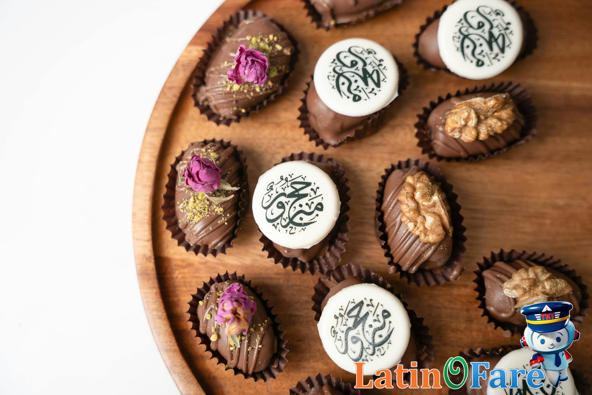 Eid al-Adha sweets and local halal desserts displayed for Muslim travelers celebrating Eid traditions