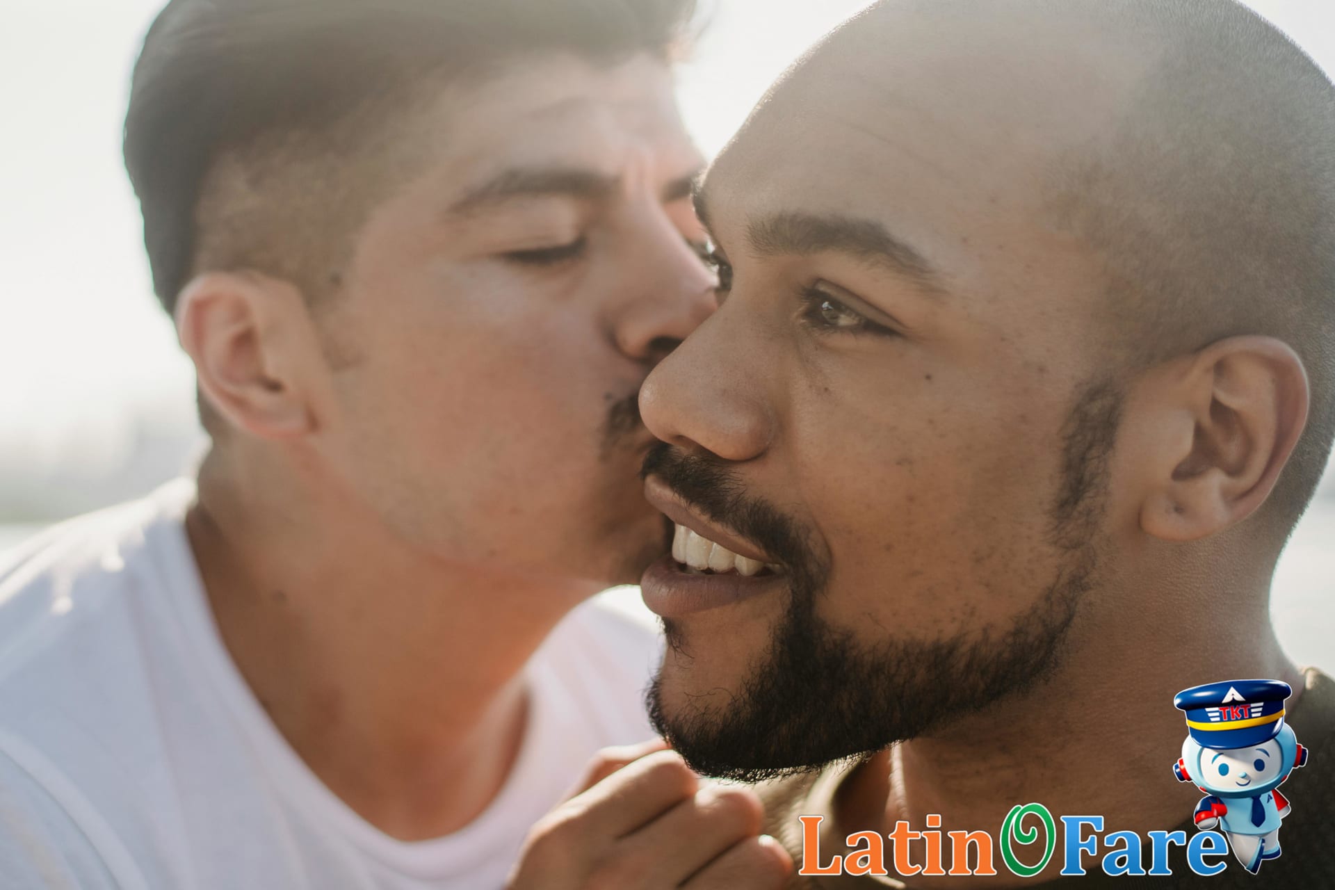 Cheek kiss greeting in Brazil, part of local etiquette for first impressions.