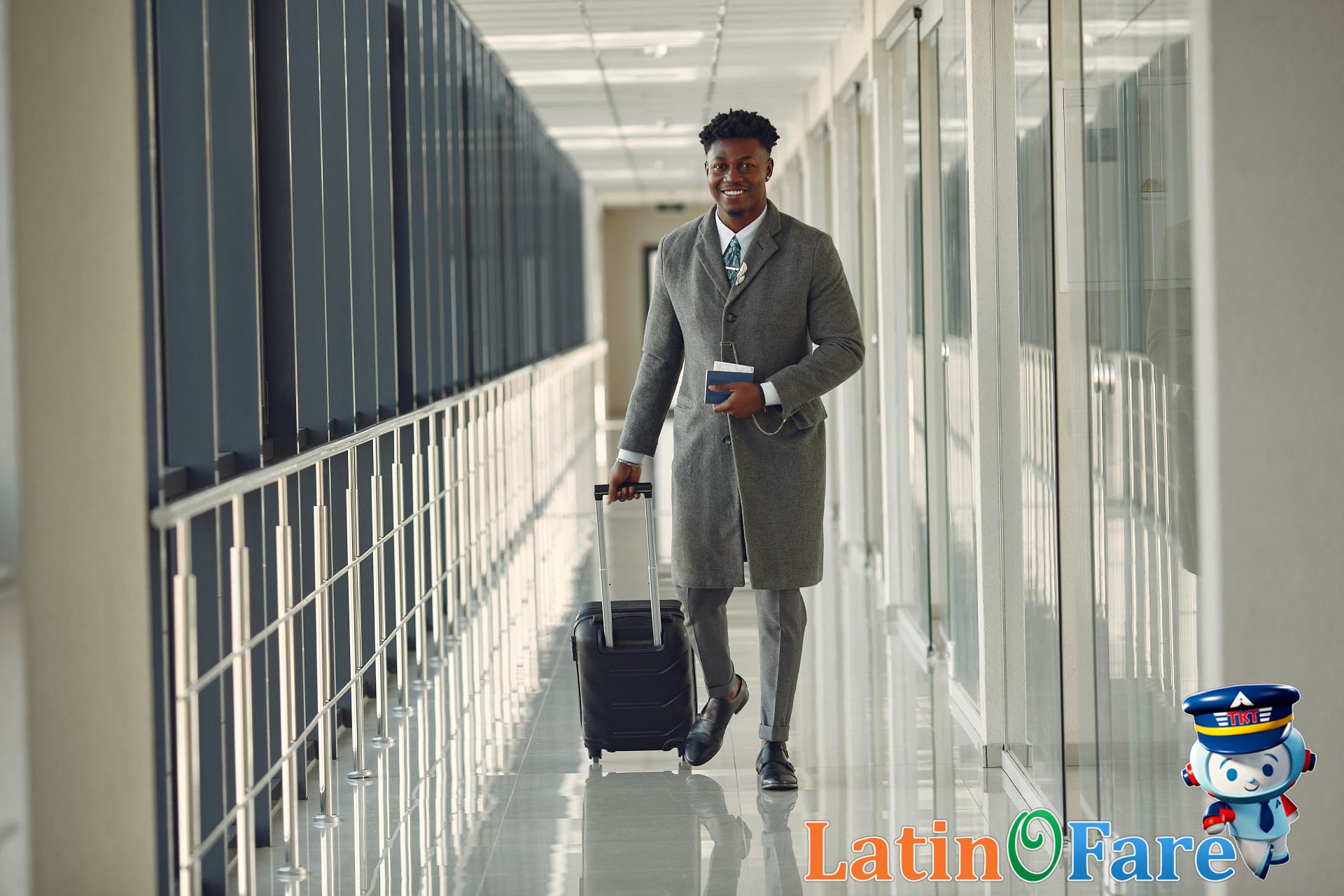 Well-dressed travelers following dress code while respecting Brazilian etiquette in urban settings.