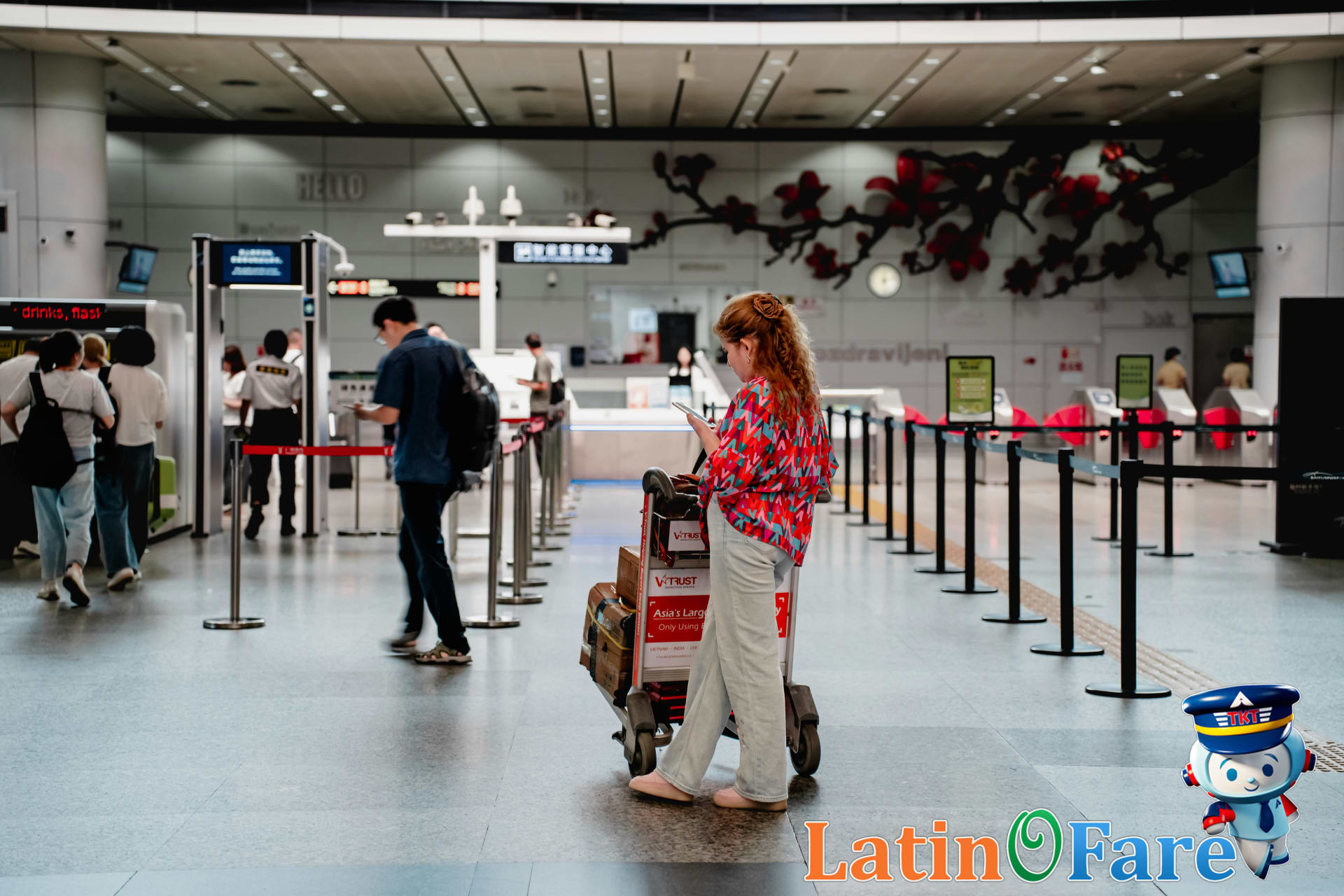 Passenger facing unexpected baggage fees at airport counter over checked bag