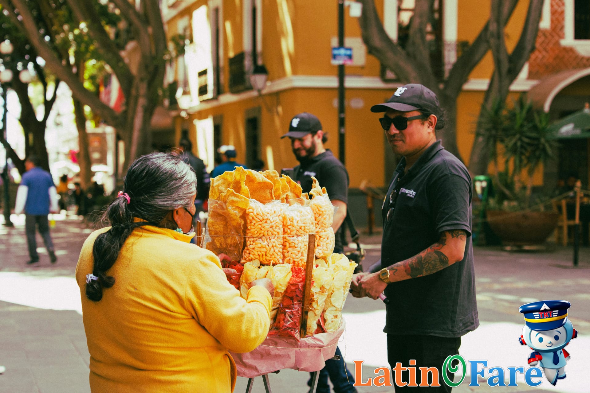 Puebla street vendors offer visitors an authentic Mexican cultural experience during Cinco de Mayo celebrations.