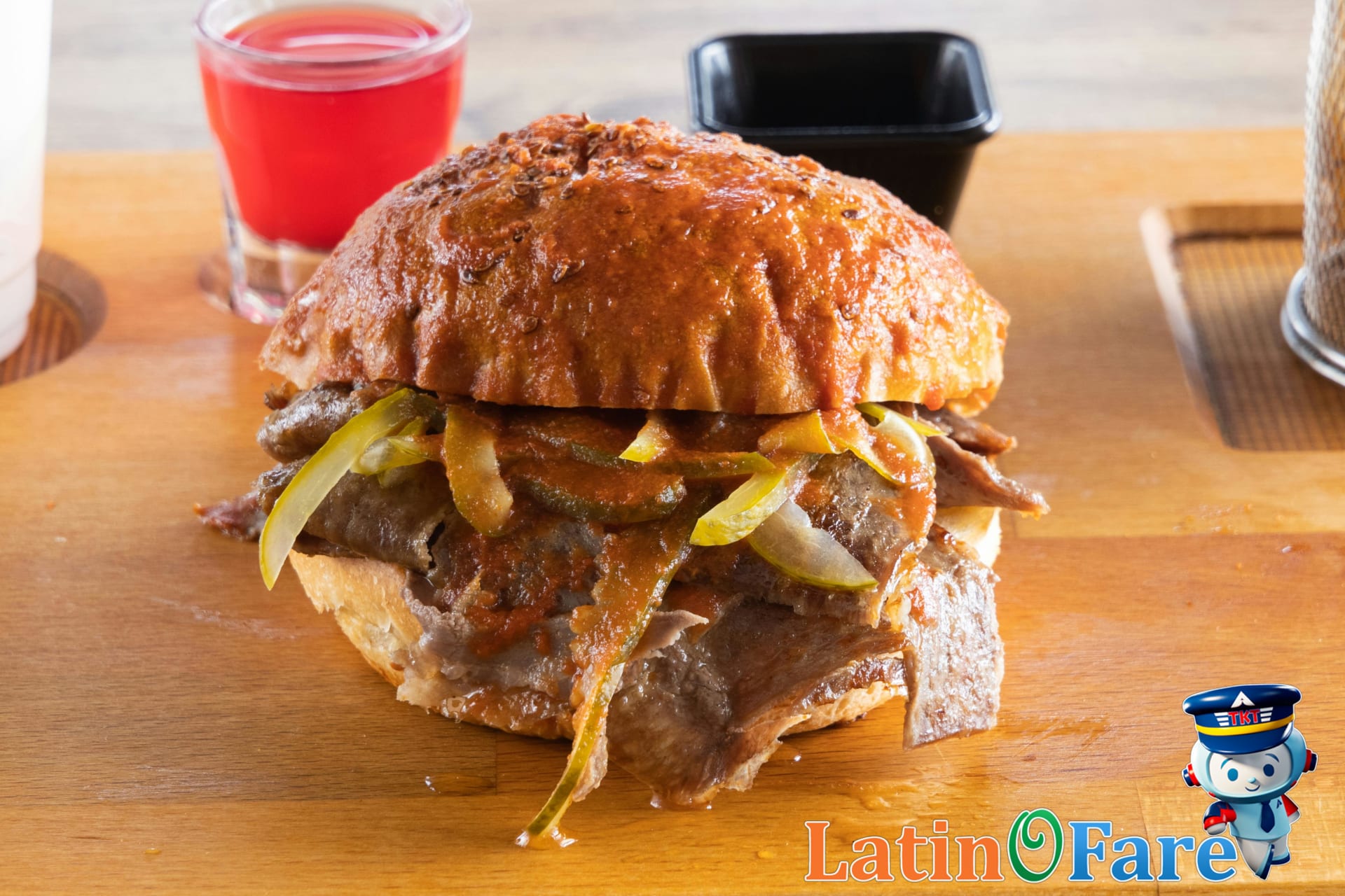 Street food vendor in Guadalajara serving authentic torta ahogada, a must-try for first-timers