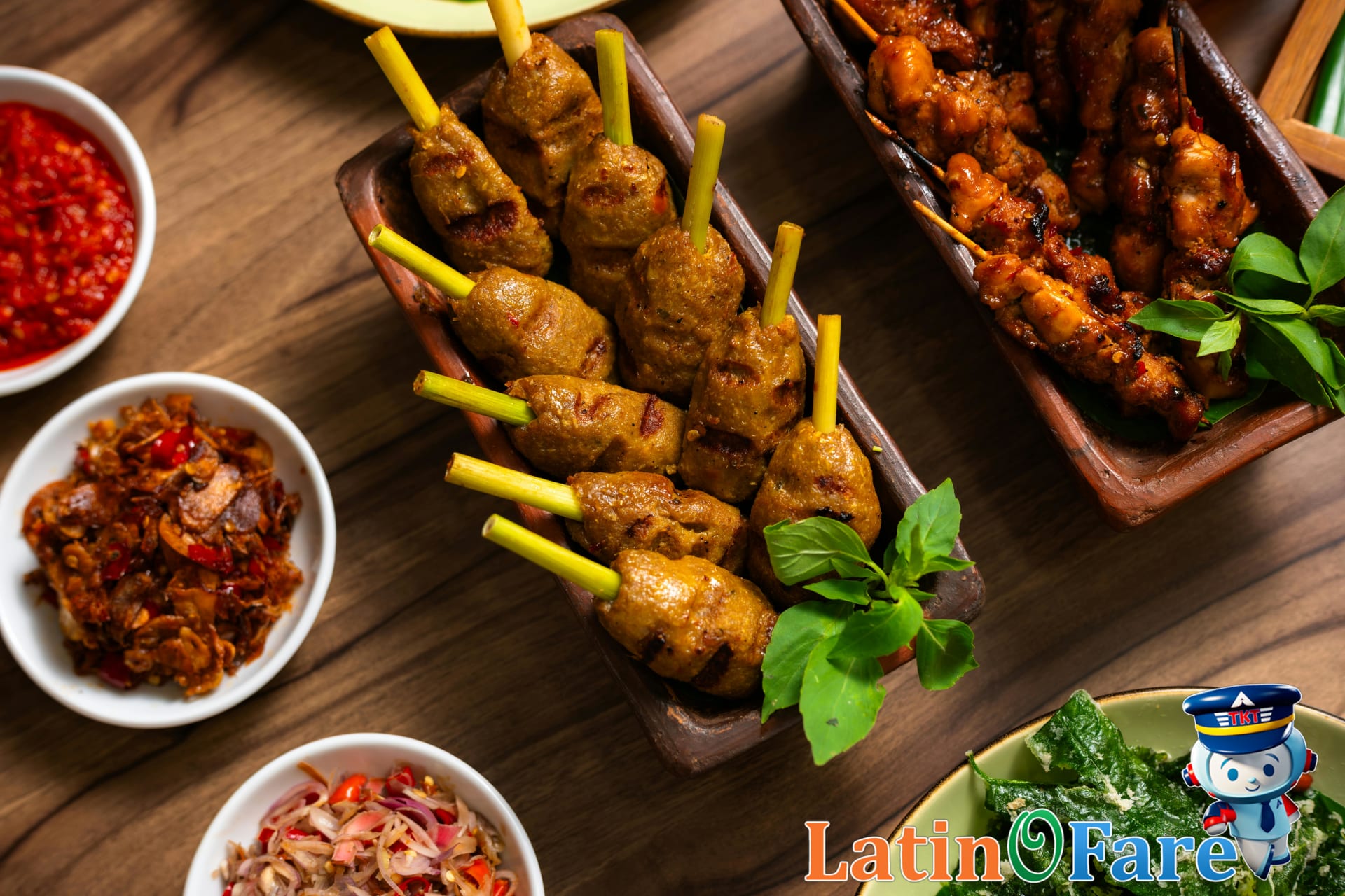 Delicious Balinese food served at an open-air restaurant recommended for first-timers