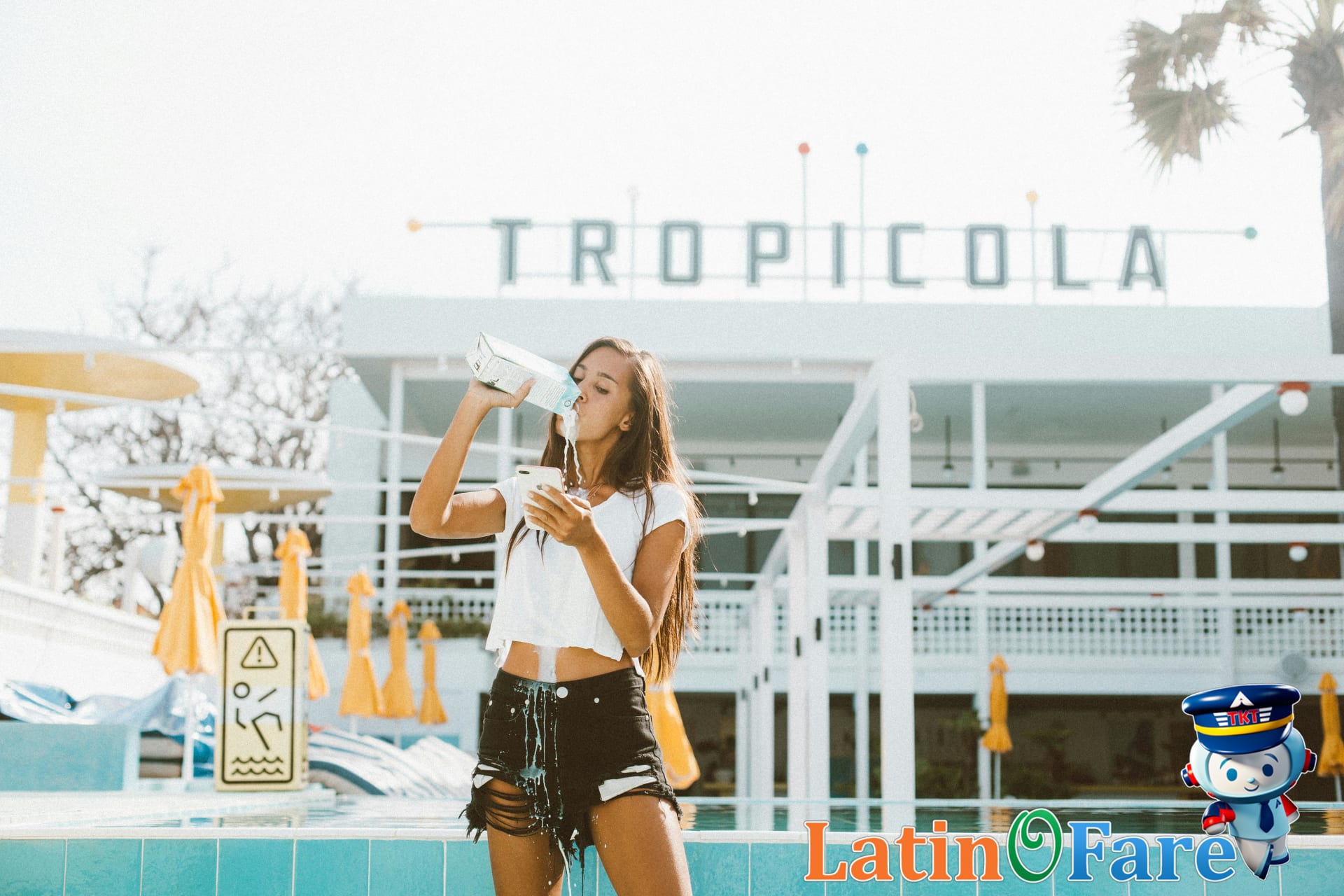Vibrant Seminyak street in Bali lined with cafes and shops for new travelers