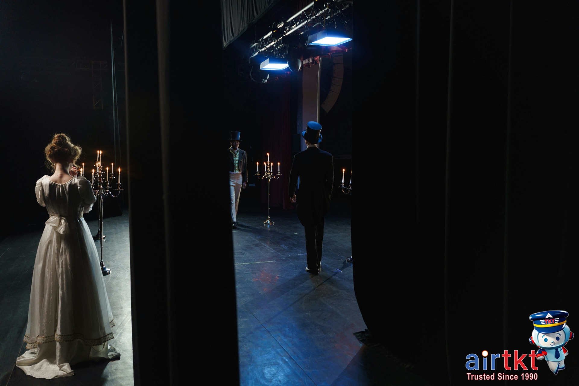 Popular Las Vegas live Broadway-style show performance on stage