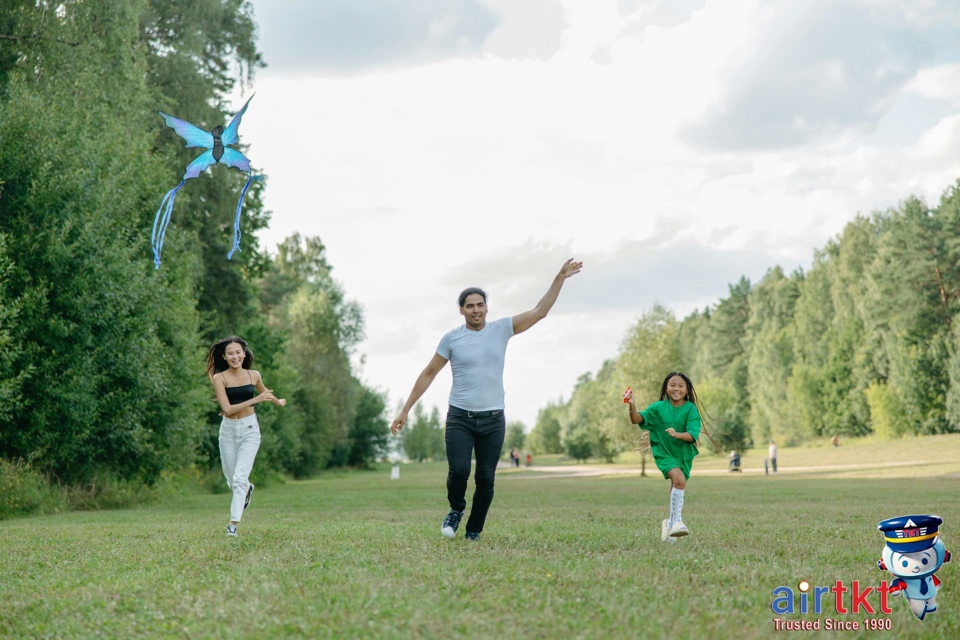 Family engaging in fun outdoor activities together at family-friendly destination