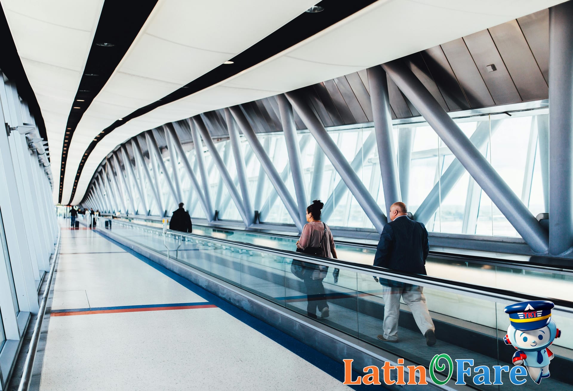 Austin-Bergstrom International Airport with travelers arriving for affordable Austin vacations and live music events.
