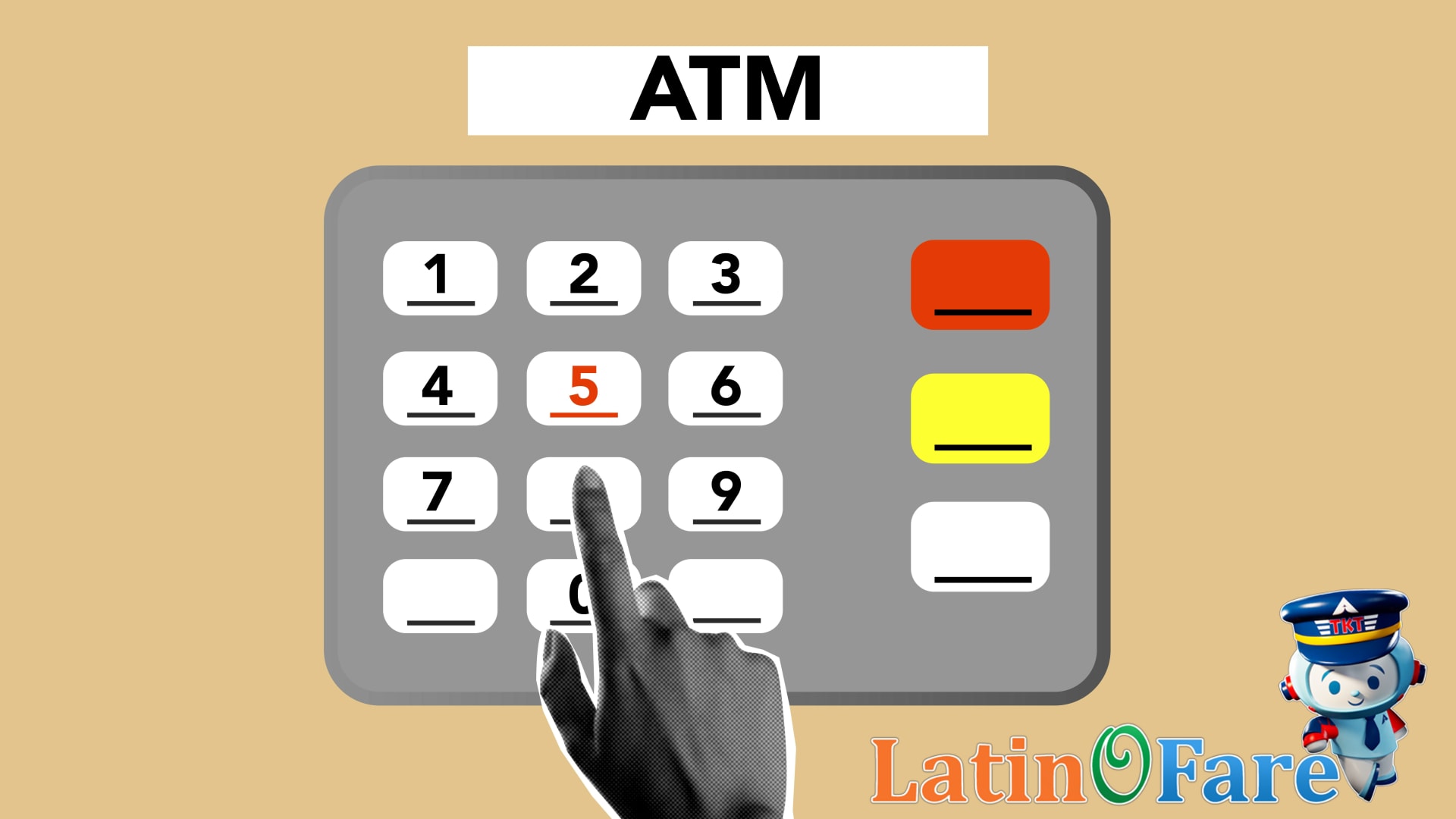 Practicing safe ATM use abroad to minimize fees and avoid card skimming by inspecting the machine