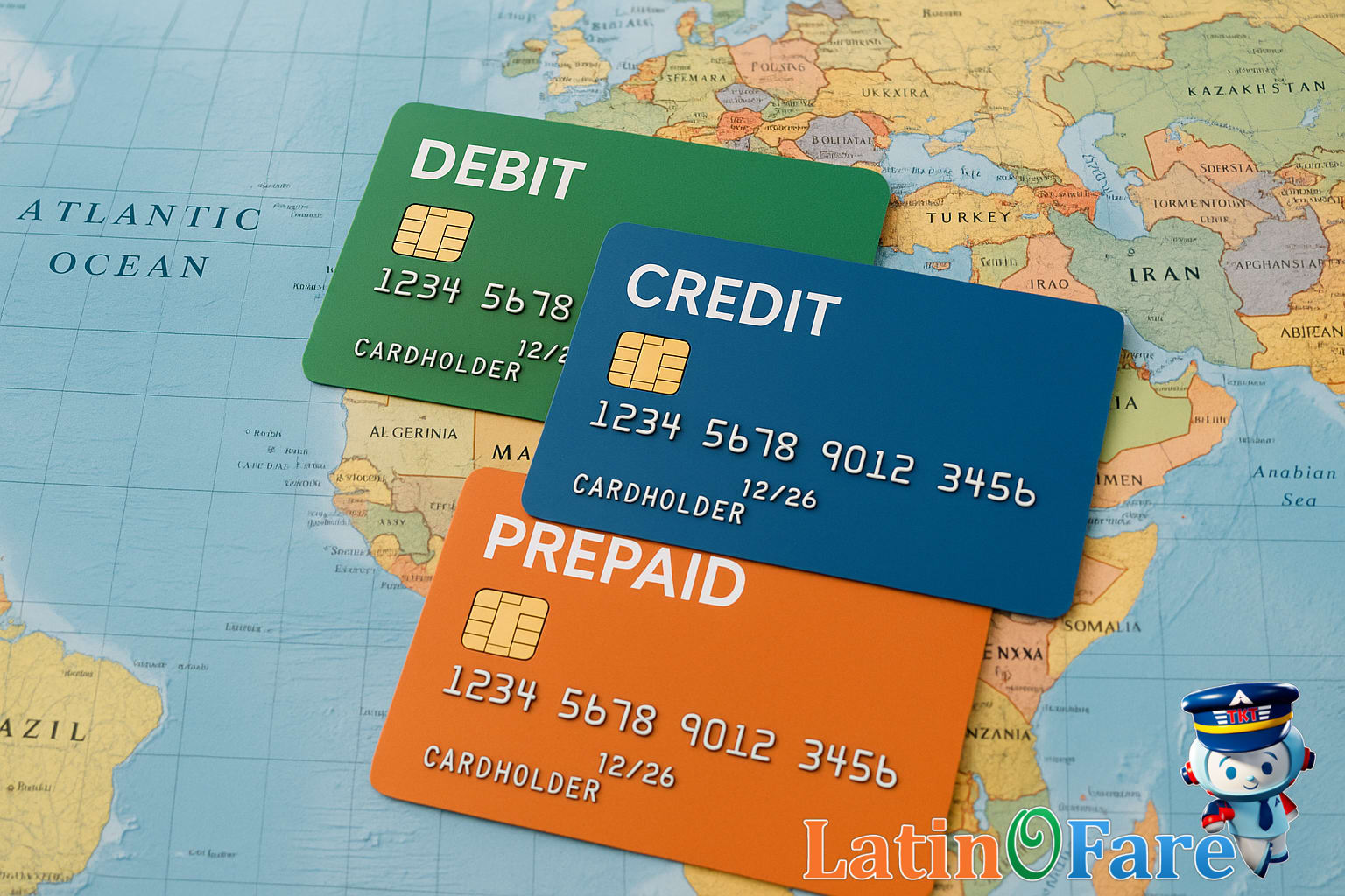 Debit, credit, and prepaid travel cards for safe and affordable ATM withdrawals overseas.