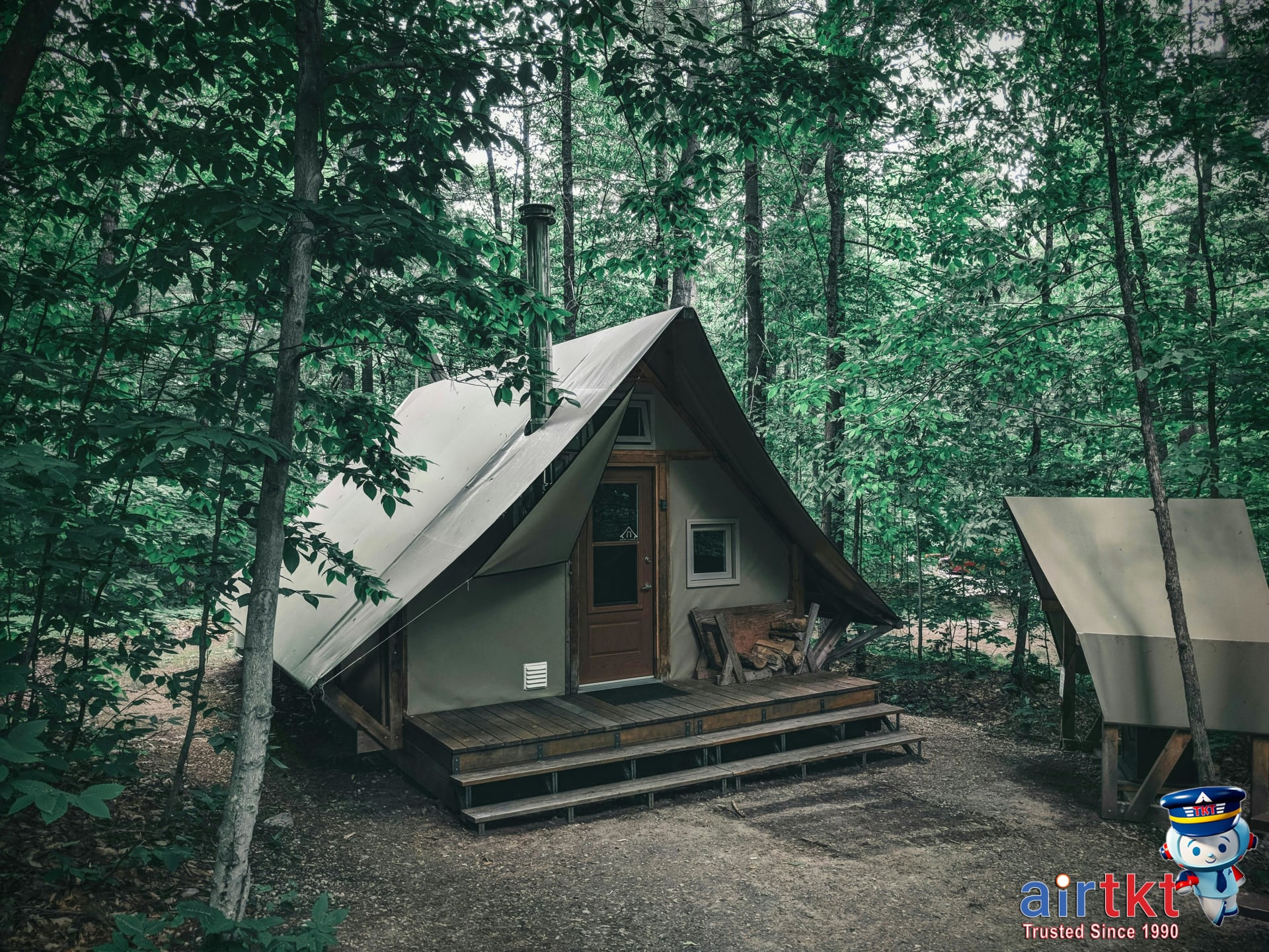 Cozy cabin accommodation during Victoria Day long weekend in Canadian wilderness