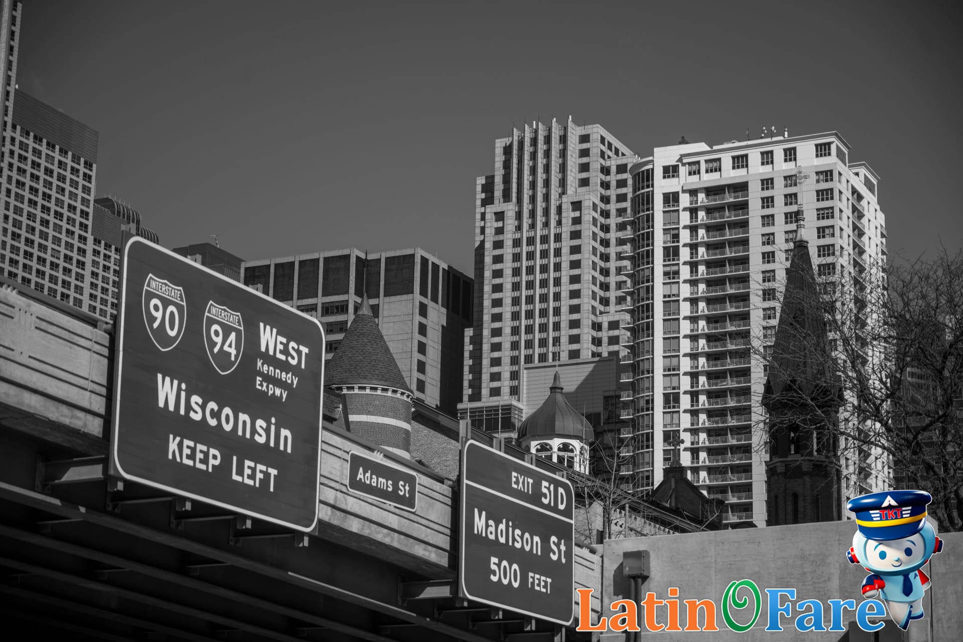 Driving from Chicago to Milwaukee for a weekend getaway across state lines