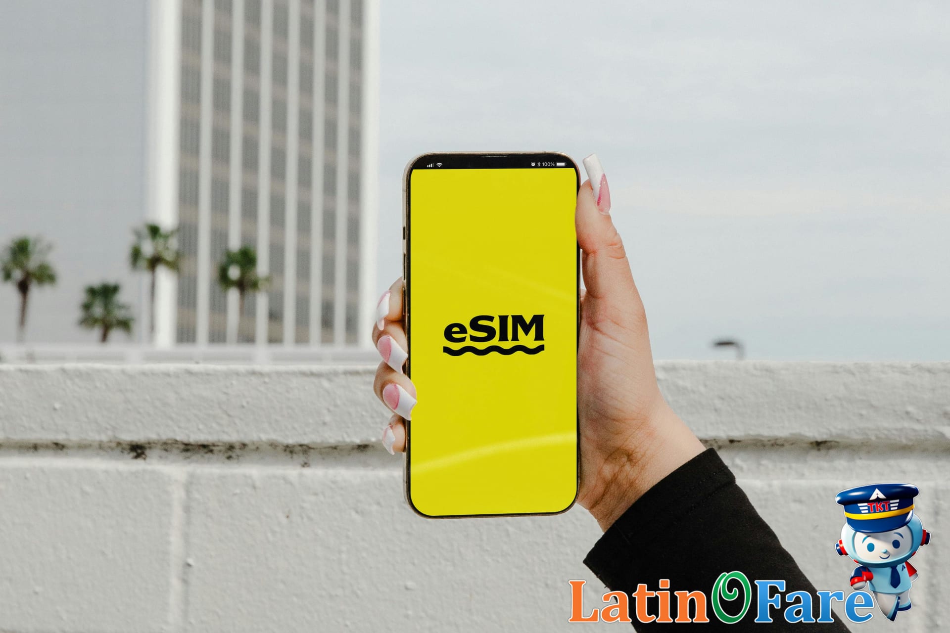 Comparing eSIM and local SIM costs for travelers at a mobile shop