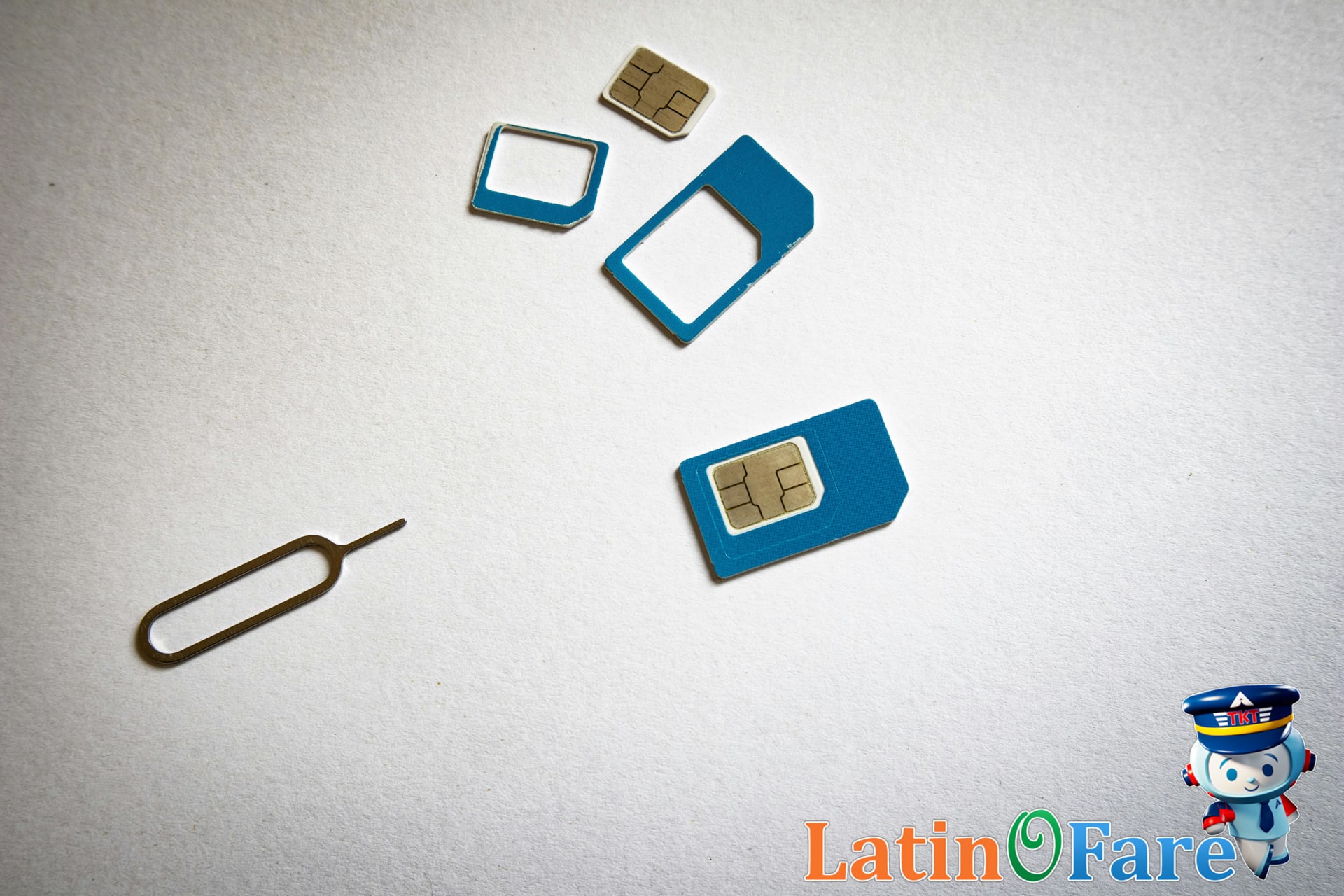 eSIM QR code beside a physical SIM card for travel data setup