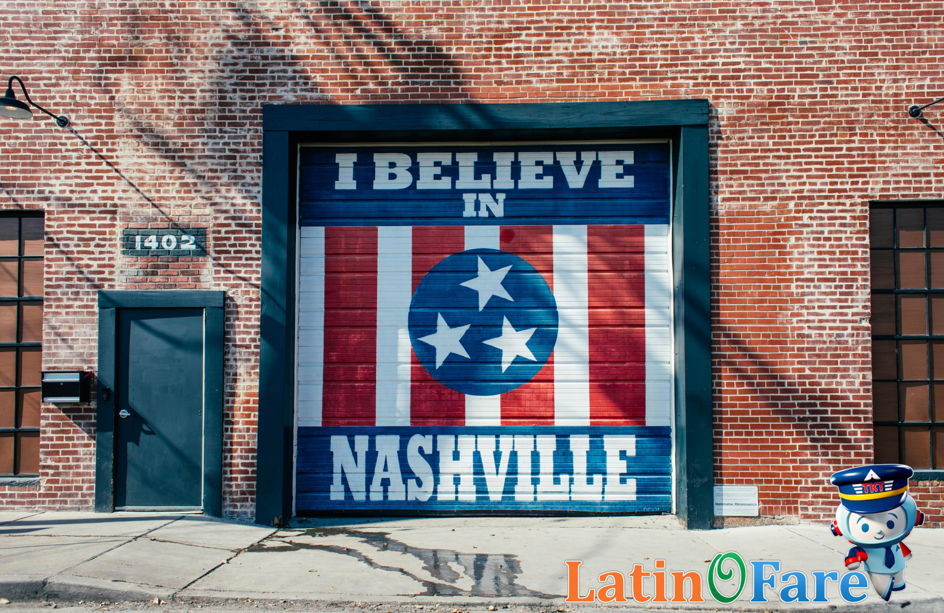 Colorful murals in Nashville’s Gulch area, a must-see for street art fans on a budget.