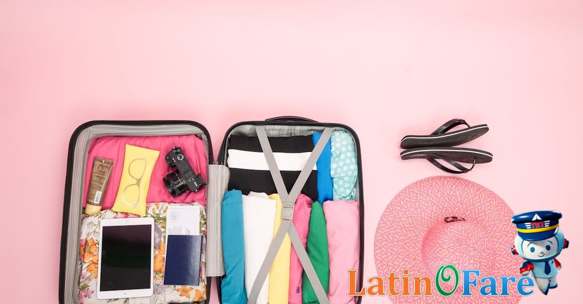 Memorial Day traveler packing for both beach days and BBQ adventures.