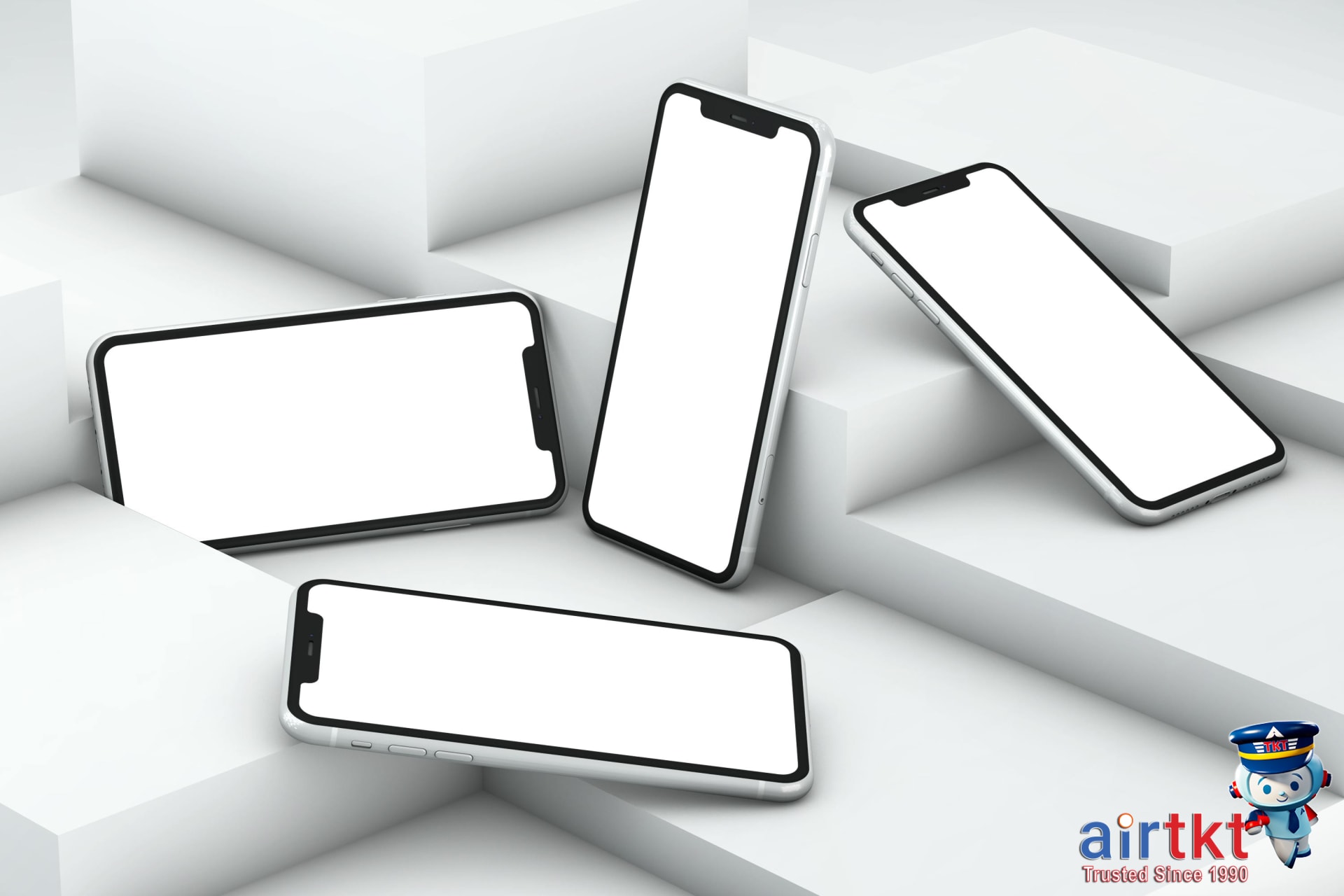 Comparing top translation apps including Google Translate on multiple phones