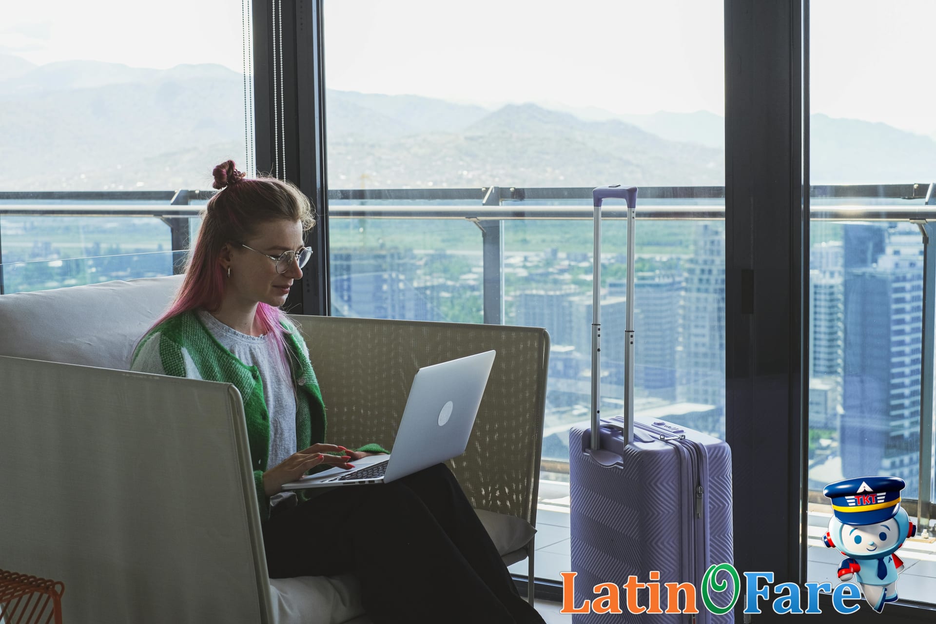 Understanding World of Hyatt program drawbacks during a hotel stay research on laptop, showing practical decision-making