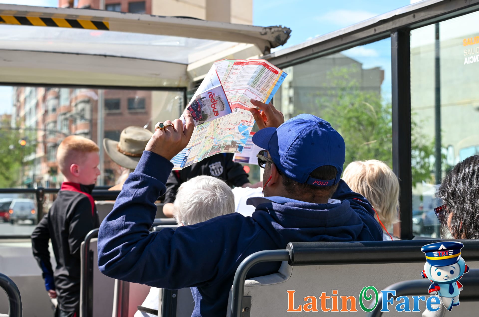 Tourist reviewing Washington DC Metro and bus map for car-free navigation tips.