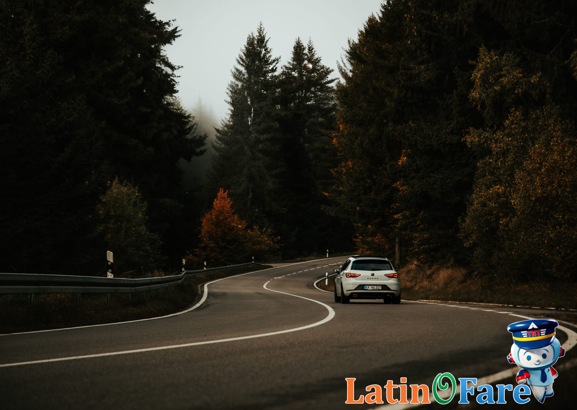 Driving scenic Catskills roads for a weekend escape from NYC in autumn