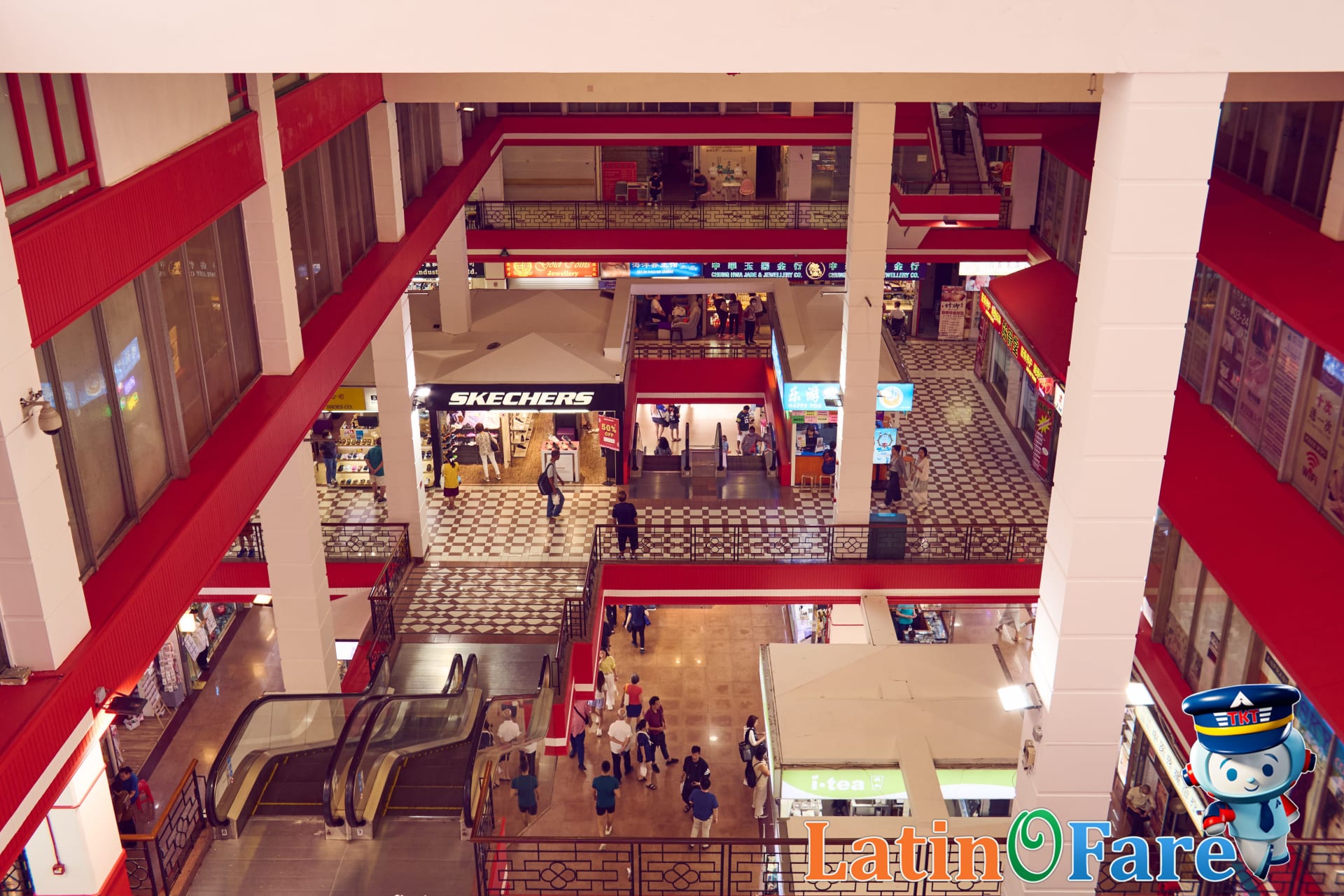 Modern shopping experience in Manila first-timer guide shoppers at mall