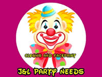 Clowns And Facepaint J&L PARTY NEEDS