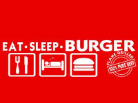 Eat Sleep Burger
