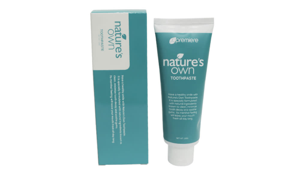 Nature's Own Toothpaste