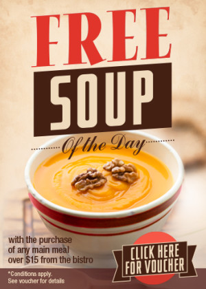 Voucher: Free Soup of the Day