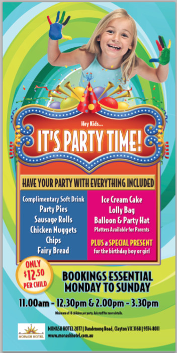 Hey Kids ... It's Party Time!