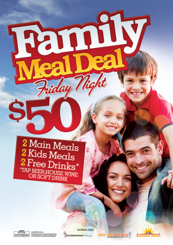 Friday $50 Family Meal Deal