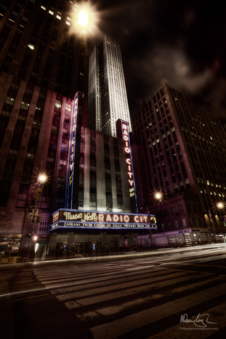 Radio City Revisited - Frank Miller Style