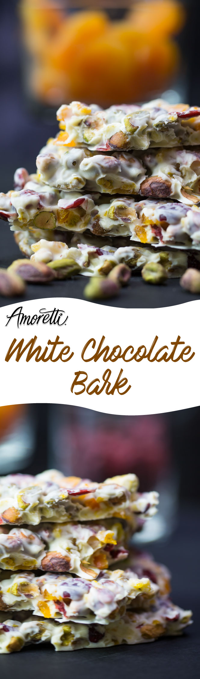 A healthy delicious bark packed with fruit and nuts!