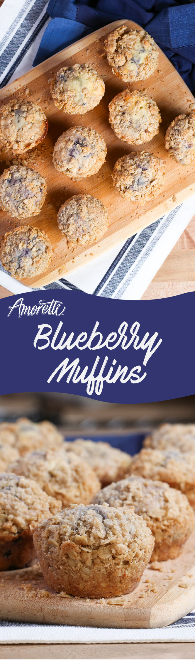 A muffin for breakfast is a great way to start the day!